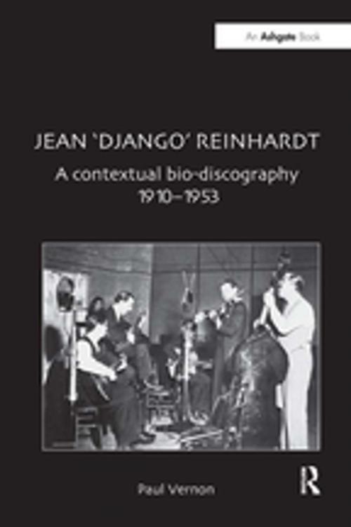 Cover of the book Jean 'Django' Reinhardt by Taylor and Francis, Taylor and Francis
