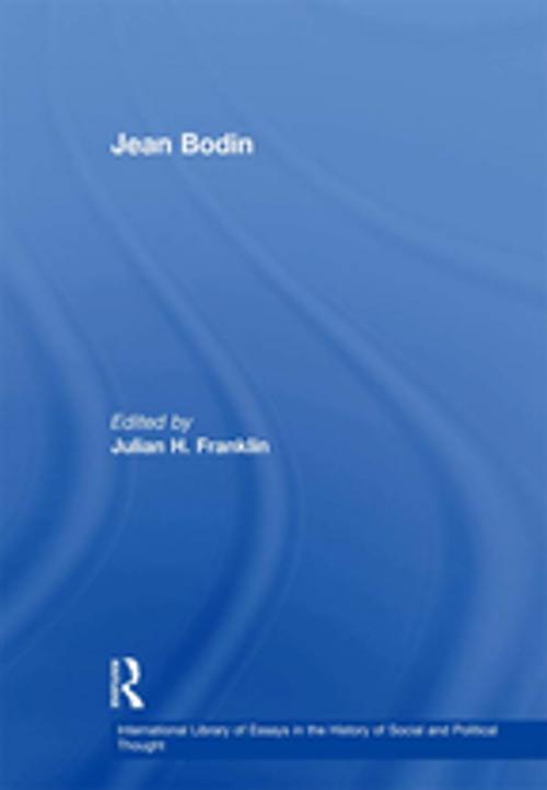 Cover of the book Jean Bodin by , Taylor and Francis