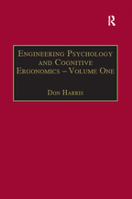 Cover of the book Engineering Psychology and Cognitive Ergonomics by , CRC Press