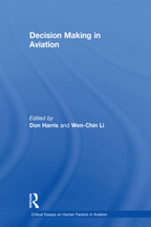 Cover of the book Decision Making in Aviation by Don Harris, CRC Press