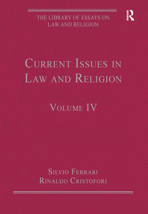 Cover of the book Current Issues in Law and Religion by , Taylor and Francis
