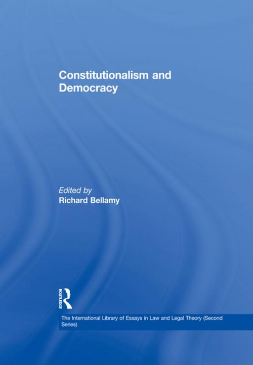 Cover of the book Constitutionalism and Democracy by , Taylor and Francis