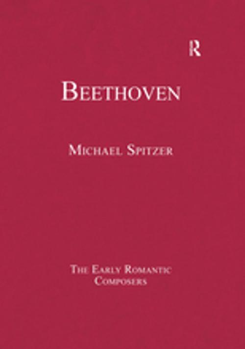 Cover of the book Beethoven by Michael Spitzer, Taylor and Francis