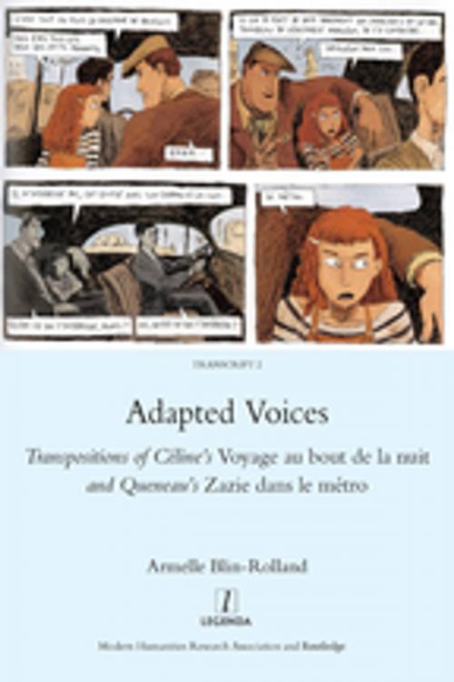 Cover of the book Adapted Voices by Armelle Blin-Rolland, Taylor and Francis