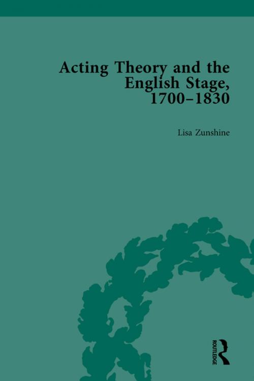 Cover of the book Acting Theory and the English Stage, 1700-1830 Volume 3 by Lisa Zunshine, Taylor and Francis