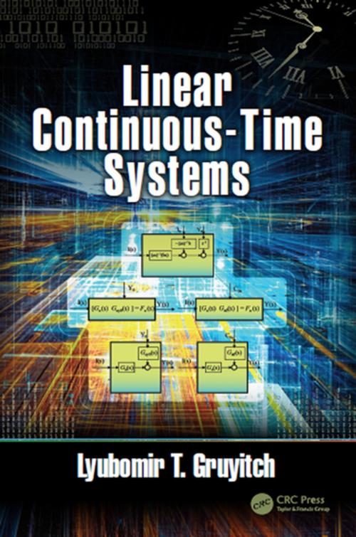 Cover of the book Linear Continuous-Time Systems by Lyubomir T. Gruyitch, CRC Press