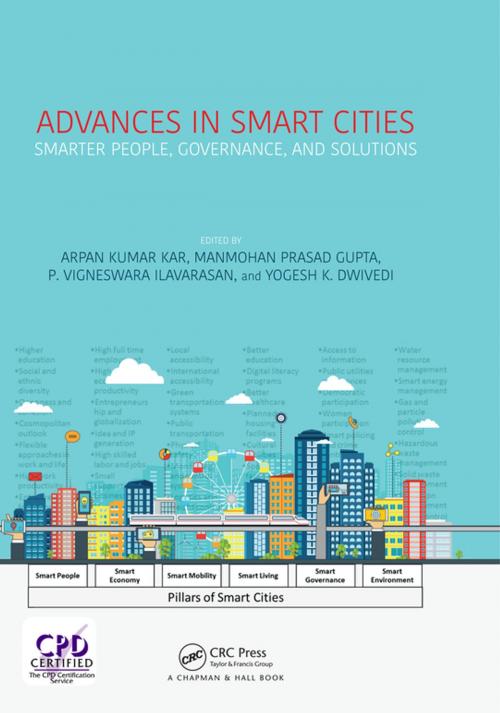 Cover of the book Advances in Smart Cities by , CRC Press