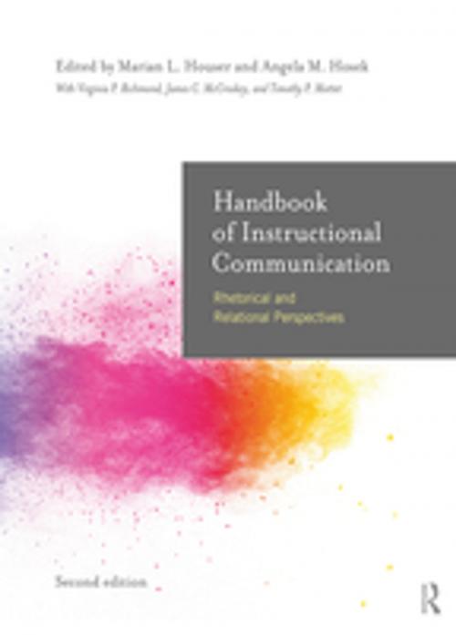 Cover of the book Handbook of Instructional Communication by , Taylor and Francis