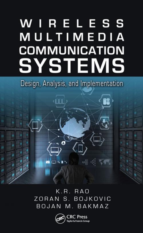 Cover of the book Wireless Multimedia Communication Systems by K.R. Rao, Zoran S. Bojkovic, Bojan M. Bakmaz, CRC Press
