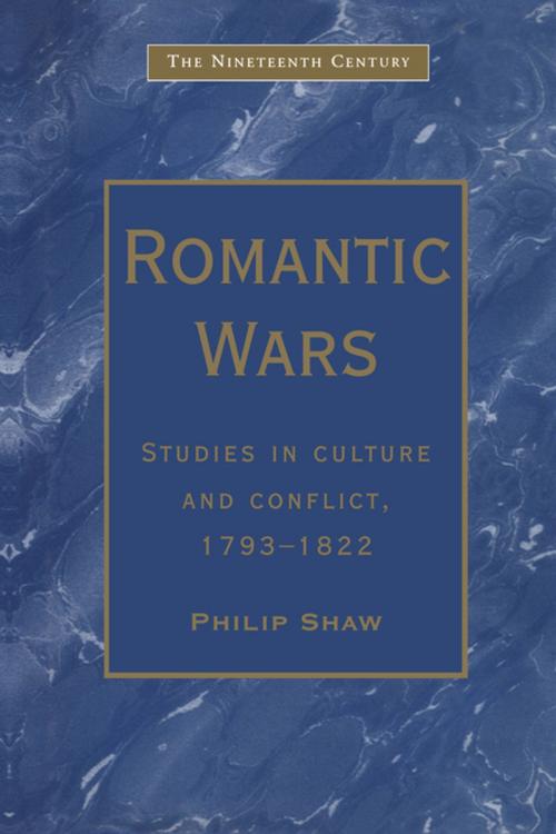 Cover of the book Romantic Wars by , Taylor and Francis