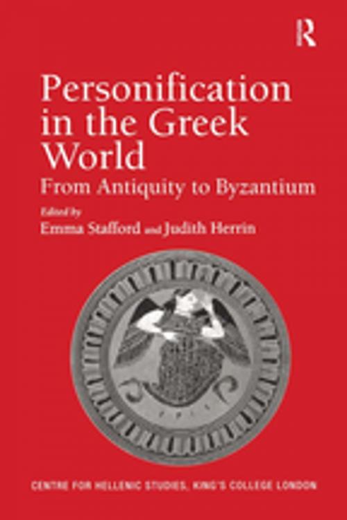 Cover of the book Personification in the Greek World by Judith Herrin, Taylor and Francis