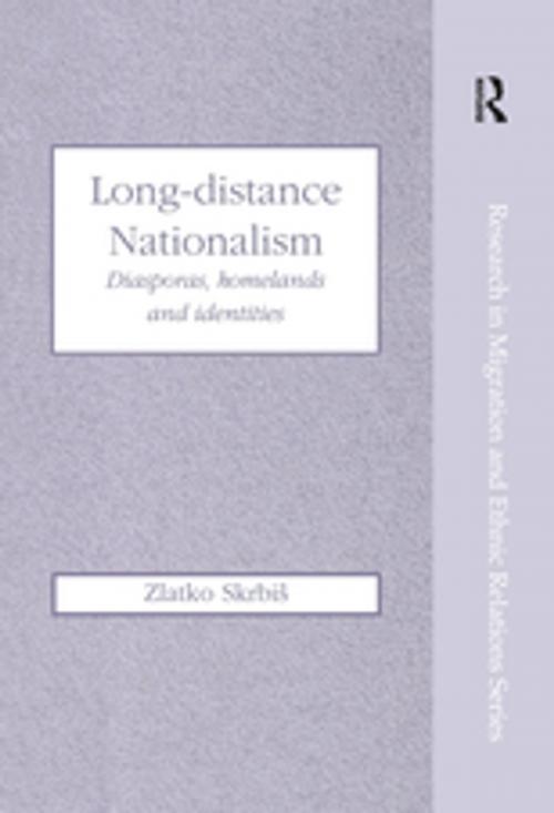 Cover of the book Long-Distance Nationalism by Zlatko Skrbiš, Taylor and Francis