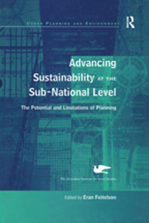 Cover of the book Advancing Sustainability at the Sub-National Level by , Taylor and Francis