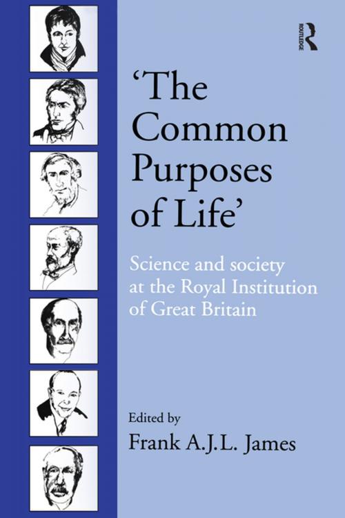 Cover of the book ‘The Common Purposes of Life’ by , Taylor and Francis