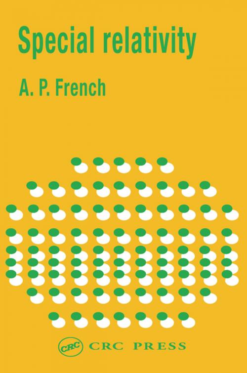 Cover of the book Special Relativity by A.P. French, CRC Press