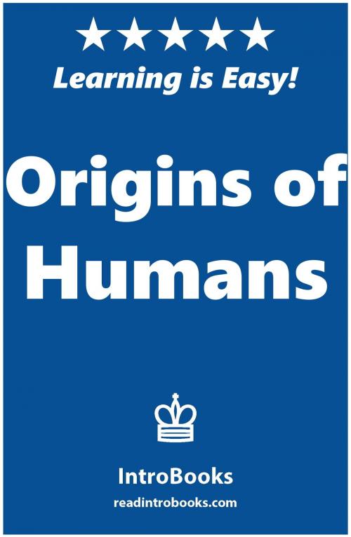 Cover of the book Origins of Humans by IntroBooks, IntroBooks