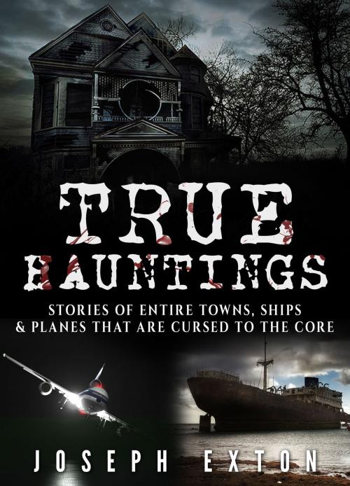 Cover of the book True Hauntings: Stories of Entire Towns, Ships & Planes That Are Cursed to the Core by Joseph Exton, Joseph Exton