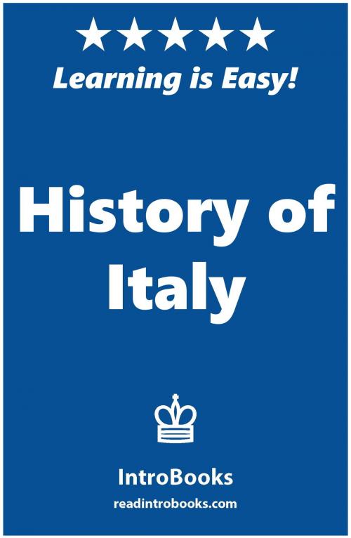 Cover of the book History of Italy by IntroBooks, IntroBooks