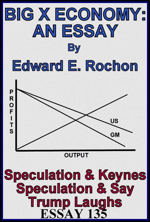 Cover of the book Big X Economy: An Essay by Edward E. Rochon, Edward E. Rochon