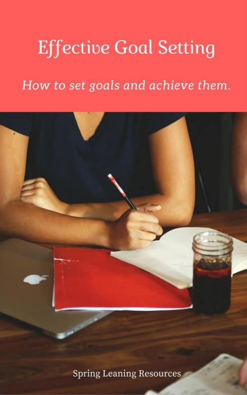 Cover of the book Effective Goal Setting by Spring Learning Resources, Spring Learning Resources