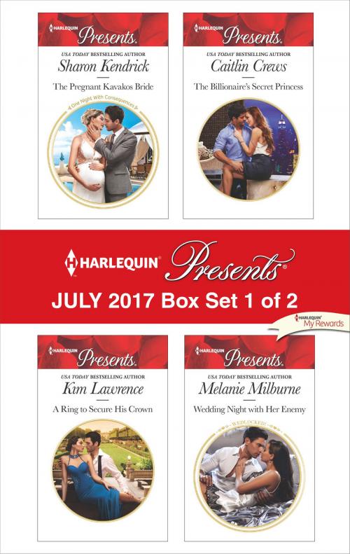 Cover of the book Harlequin Presents July 2017 - Box Set 1 of 2 by Sharon Kendrick, Kim Lawrence, Caitlin Crews, Melanie Milburne, Harlequin