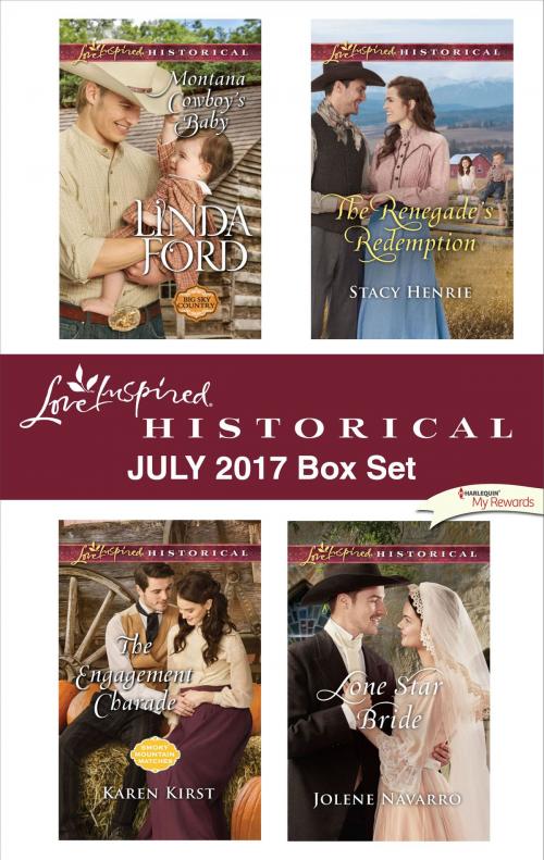 Cover of the book Love Inspired Historical July 2017 Box Set by Linda Ford, Karen Kirst, Stacy Henrie, Jolene Navarro, Harlequin
