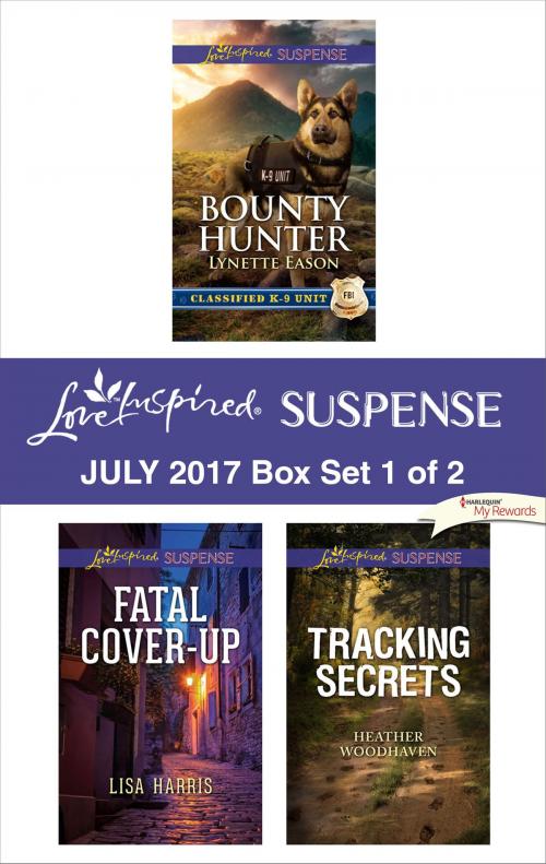Cover of the book Harlequin Love Inspired Suspense July 2017 - Box Set 1 of 2 by Lynette Eason, Lisa Harris, Heather Woodhaven, Harlequin