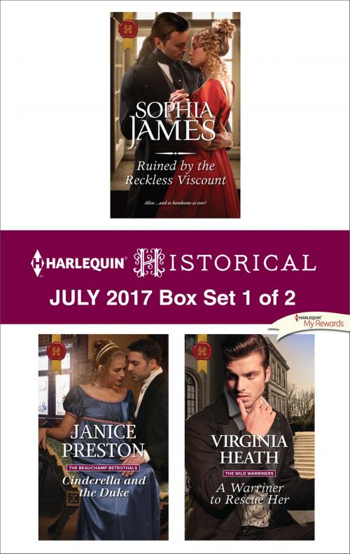 Cover of the book Harlequin Historical July 2017 - Box Set 1 of 2 by Sophia James, Janice Preston, Virginia Heath, Harlequin