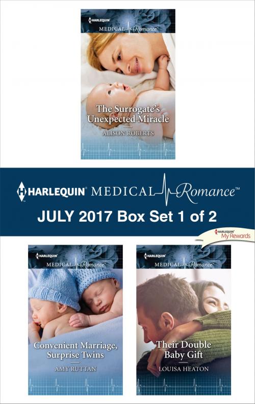 Cover of the book Harlequin Medical Romance July 2017 - Box Set 1 of 2 by Alison Roberts, Amy Ruttan, Louisa Heaton, Harlequin