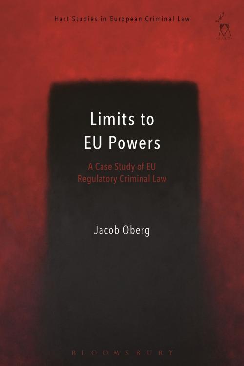 Cover of the book Limits to EU Powers by Jacob Öberg, Bloomsbury Publishing