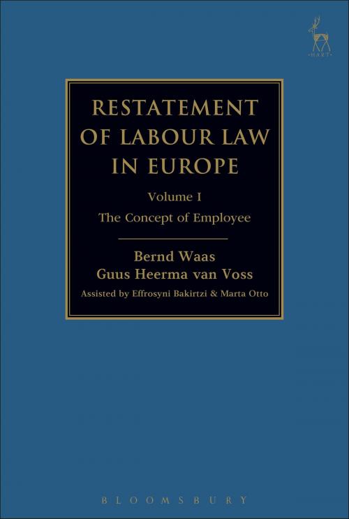 Cover of the book Restatement of Labour Law in Europe by , Bloomsbury Publishing