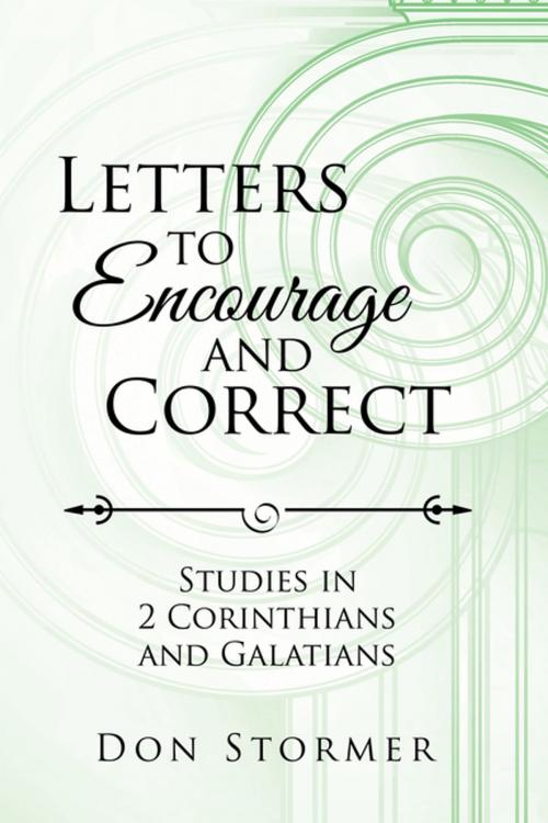 Cover of the book Letters to Encourage and Correct by Don Stormer, AuthorHouse UK
