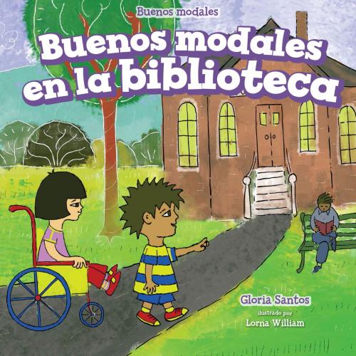Cover of the book Buenos modales en la biblioteca (Good Manners at the Library) by Gloria Santos, The Rosen Publishing Group, Inc