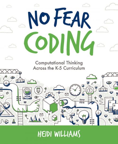 Cover of the book No Fear Coding by Heidi Williams, International Society for Tech in Ed.