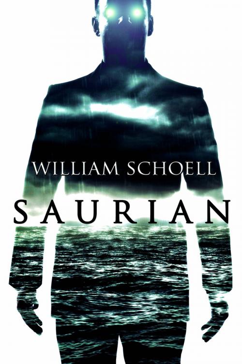 Cover of the book Saurian by William Schoell, Cemetery Dance Publications