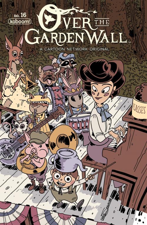 Cover of the book Over the Garden Wall #16 by Pat McHale, KaBOOM!