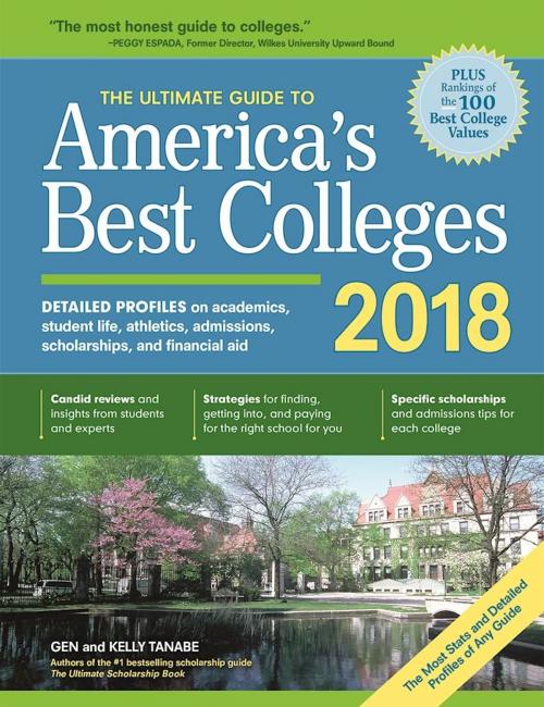Cover of the book The Ultimate Guide to America's Best Colleges 2018 by Gen Tanabe, Kelly Tanabe, SuperCollege