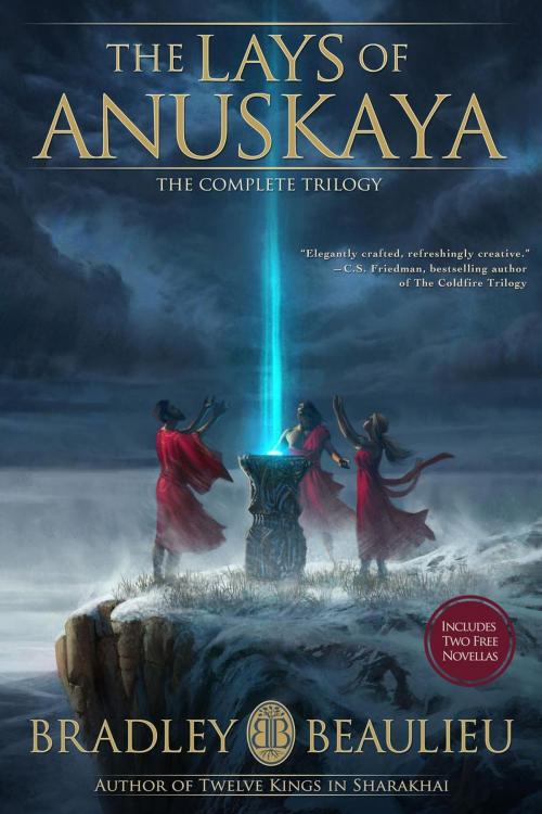 Cover of the book The Lays of Anuskaya Omnibus Edition by Bradley P. Beaulieu, Quillings Literary