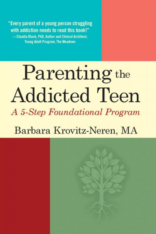 Cover of the book Parenting the Addicted Teen by Barbara Krovitz-Neren, Central Recovery Press, LLC