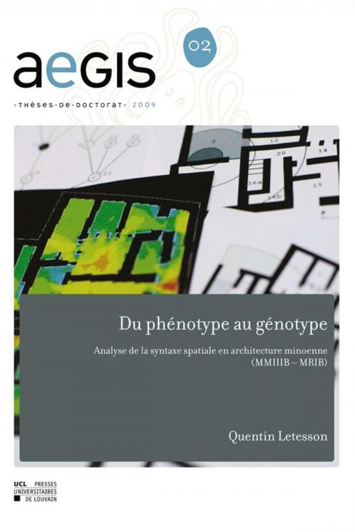 Cover of the book Du Phénotype au génotype by Quentin Letesson, Presses universitaires de Louvain