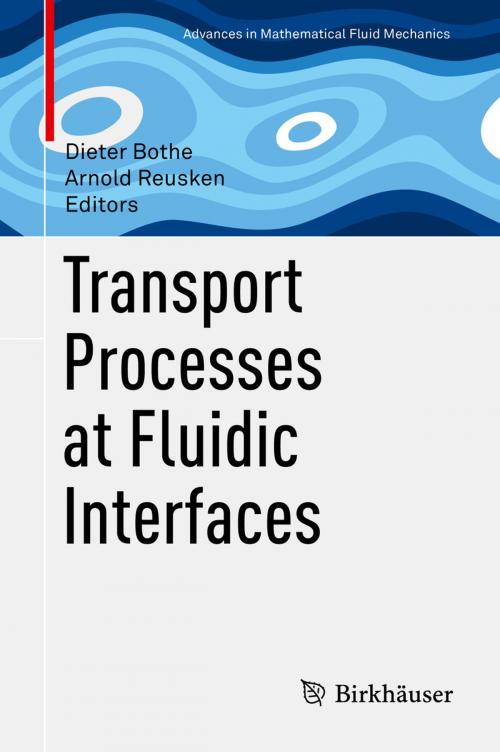Cover of the book Transport Processes at Fluidic Interfaces by , Springer International Publishing