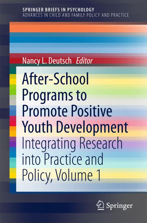 Cover of the book After-School Programs to Promote Positive Youth Development by , Springer International Publishing