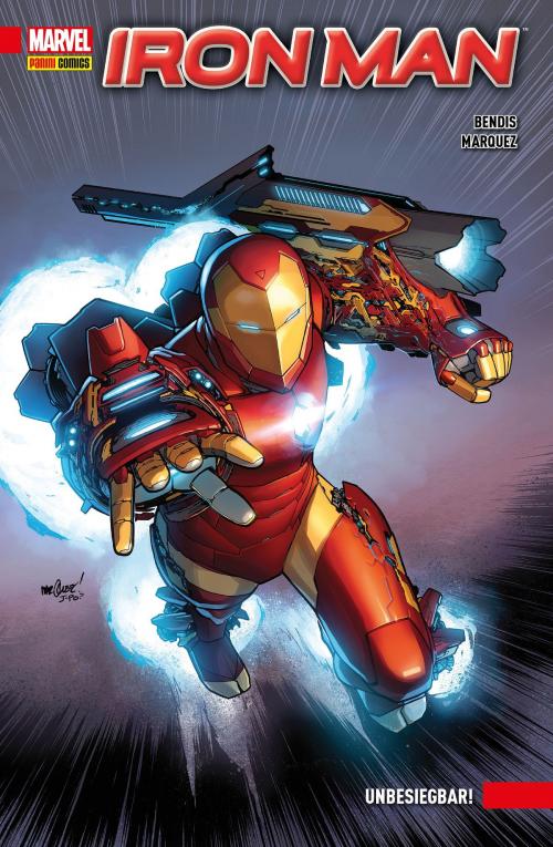 Cover of the book Iron Man PB 1 - Unbesiegbar by Brian Michael Bendis, Marvel bei Panini Comics