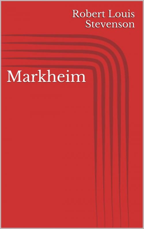 Cover of the book Markheim by Robert Louis Stevenson, BookRix