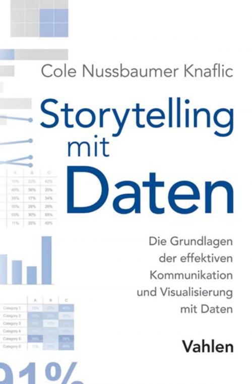 Cover of the book Storytelling mit Daten by Cole Nussbaumer Knaflic, Vahlen