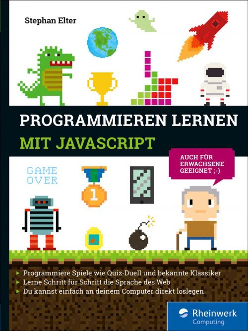 Cover of the book Programmieren lernen mit JavaScript by Stephan Elter, Rheinwerk Computing
