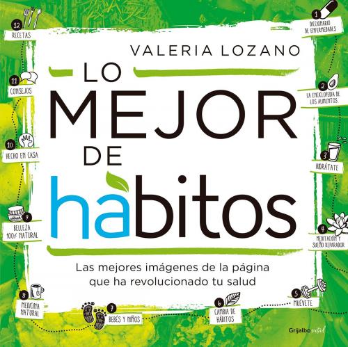 Cover of the book Lo mejor de Hábitos (Colección Vital) by Valeria Lozano, Penguin Random House Grupo Editorial México