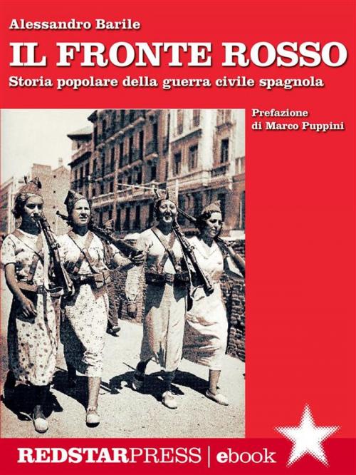 Cover of the book Il fronte rosso by Alessandro Barile, Red Star Press