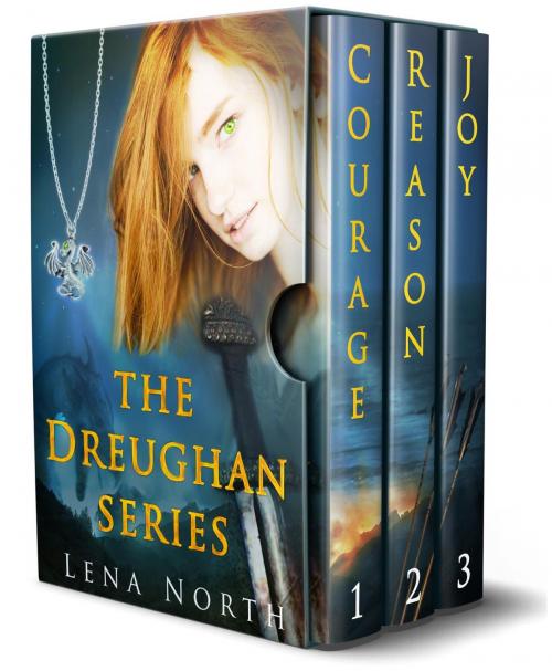 Cover of the book the Dreughan; Courage, Reason, Joy (3 Book Series) by Lena North, FAB Books
