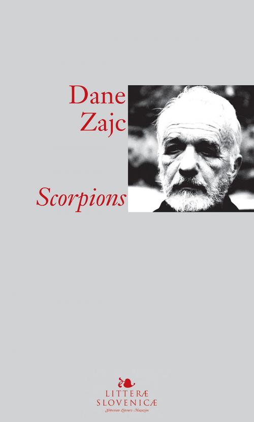 Cover of the book Scorpions by Dane Zajc, Slovene Writers' Association